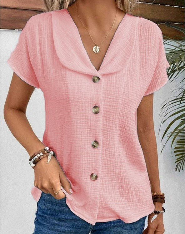 ELISA - Elegante Blusa de Verano