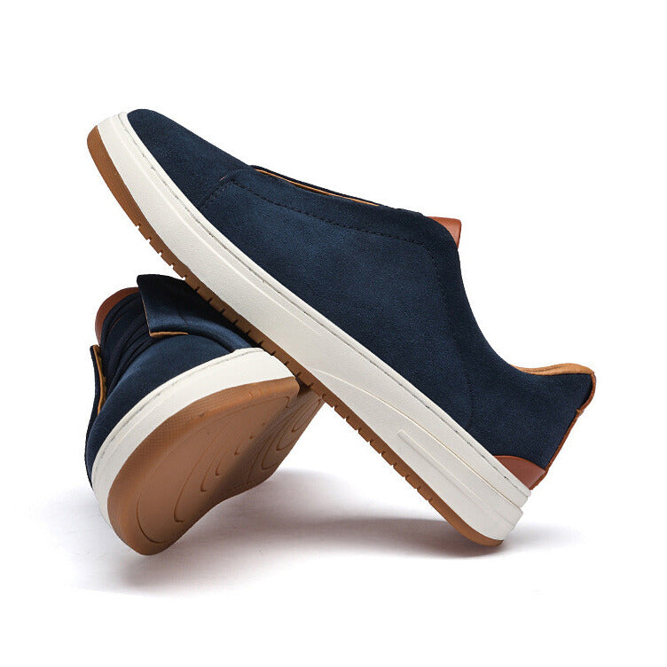 LUIS - Zapatillas de Ante Elegantes