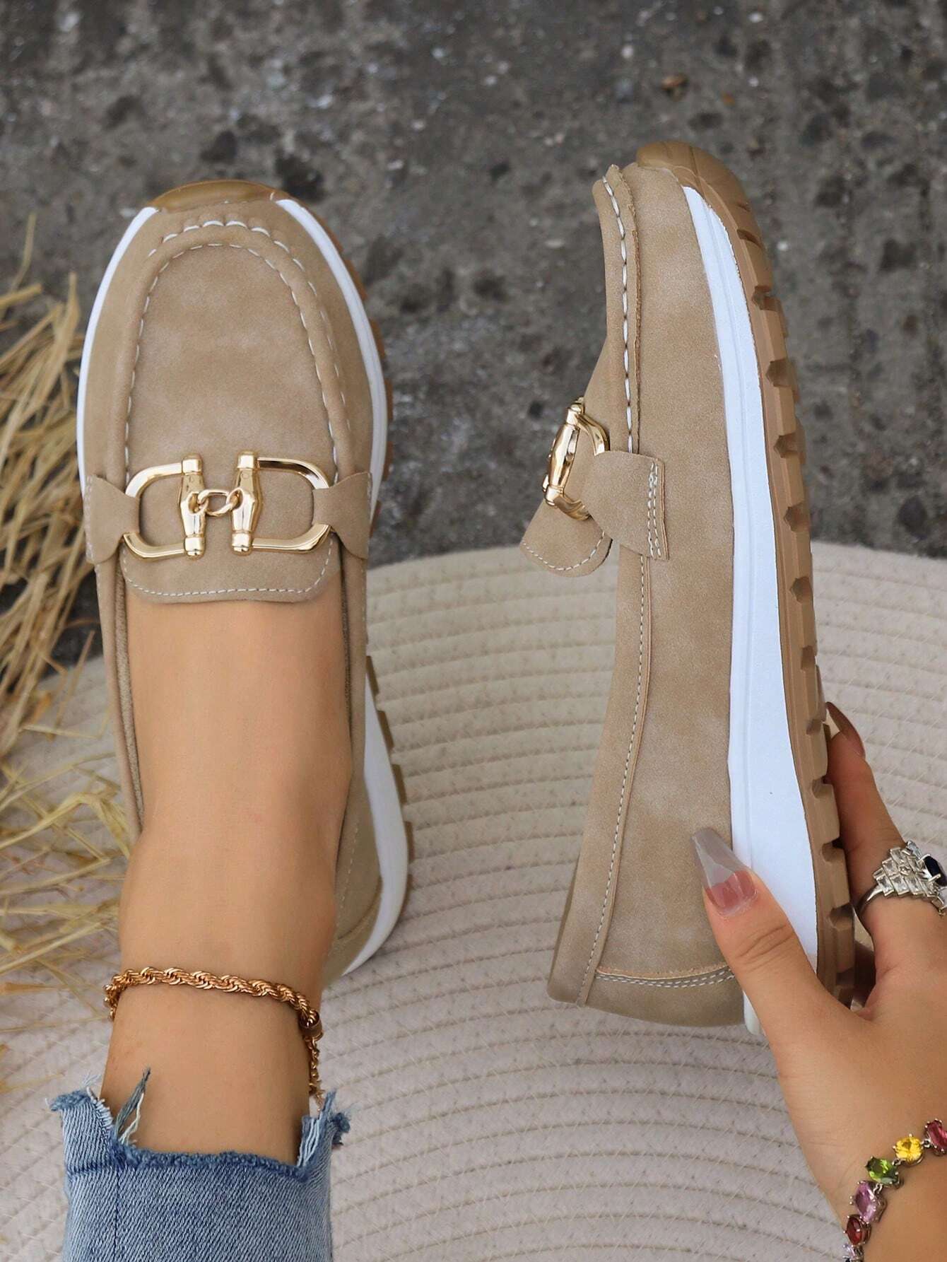 INDARA -  Mocasines para Disfrutar de Comodidad y Estilo Durante Todo el Día