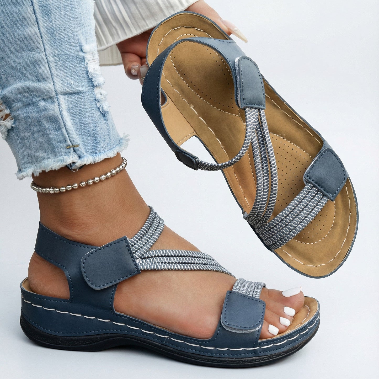 LAURA - Sandalias Sofisticadas Cómodas