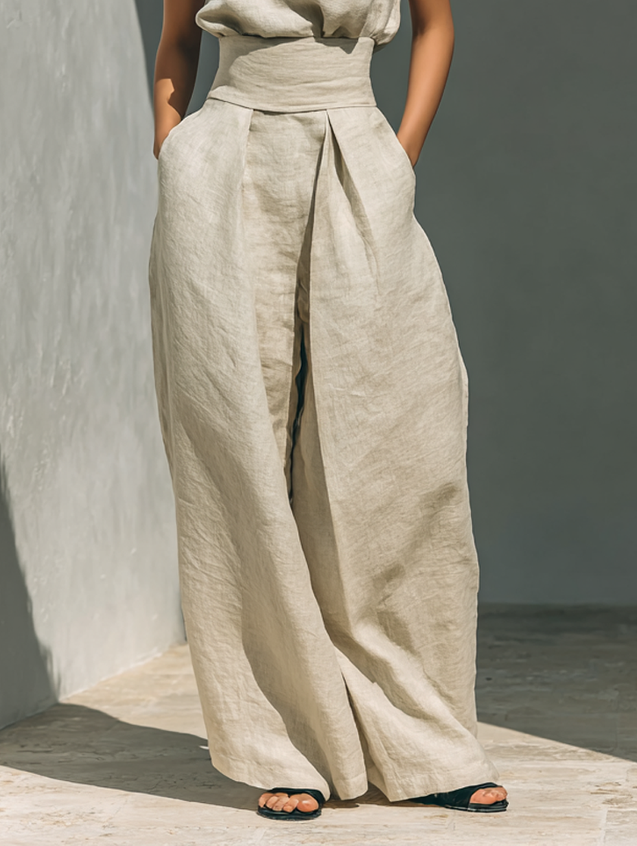 DANIELA - Conjunto Elegante de Lino
