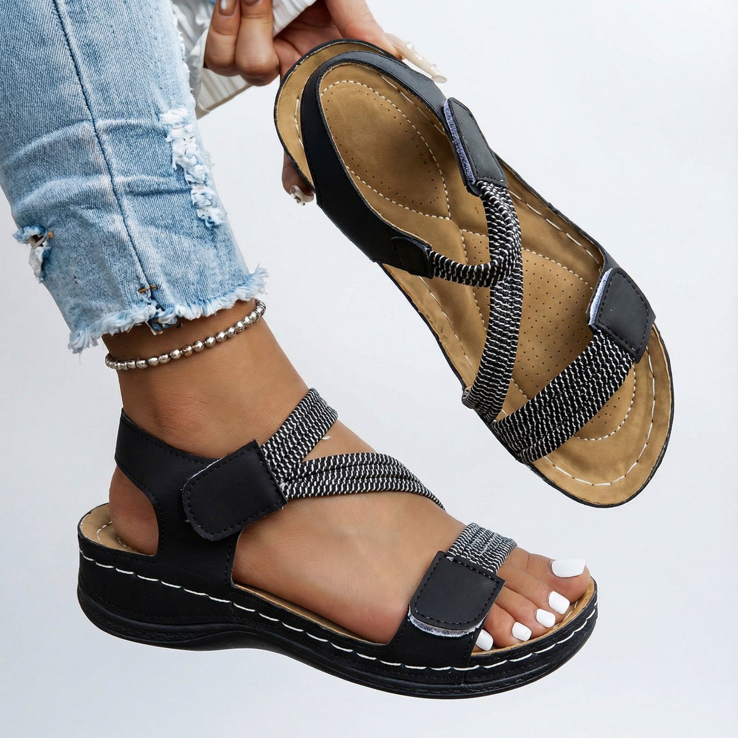 LAURA - Sandalias Sofisticadas Cómodas