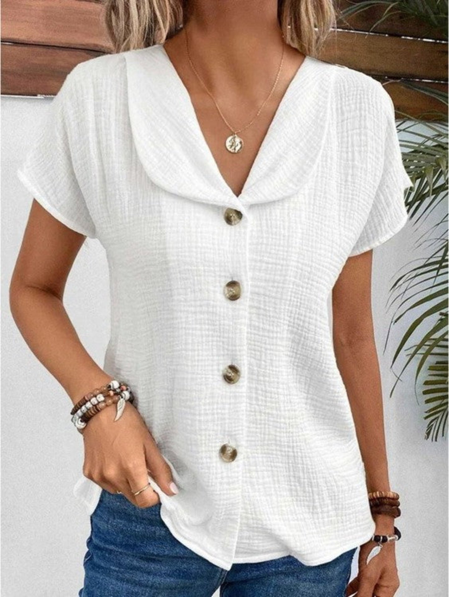 ELISA - Elegante Blusa de Verano