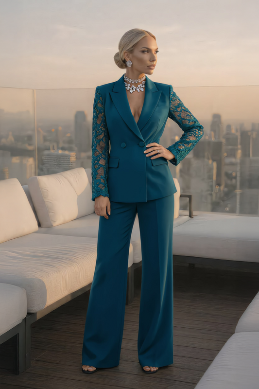 MANUELA - Conjunto de Chaqueta y Pantalón