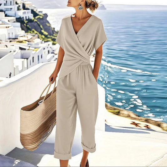 CORAL - Elegante Conjunto de Dos Piezas
