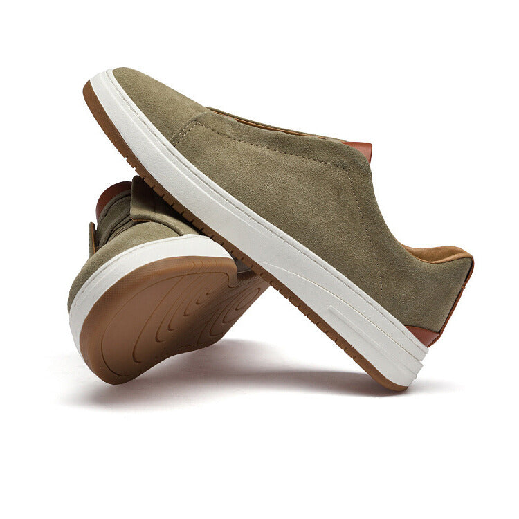 LUIS - Zapatillas de Ante Elegantes